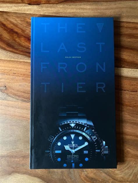 FS: Rolex Deep Sea / The Last Frontier Book / As New Condition 